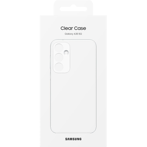 SAMSUNG COVER ORIGINALE CLEAR CASE FOR SAMSUNG TASPARENTE