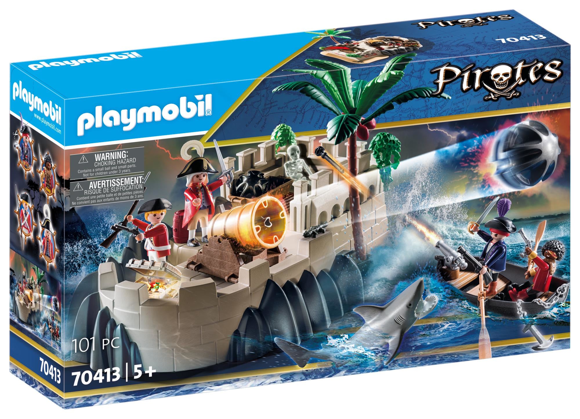 70413 Playmobil Pirates AVAMPOSTO DELLA MARINA REALE