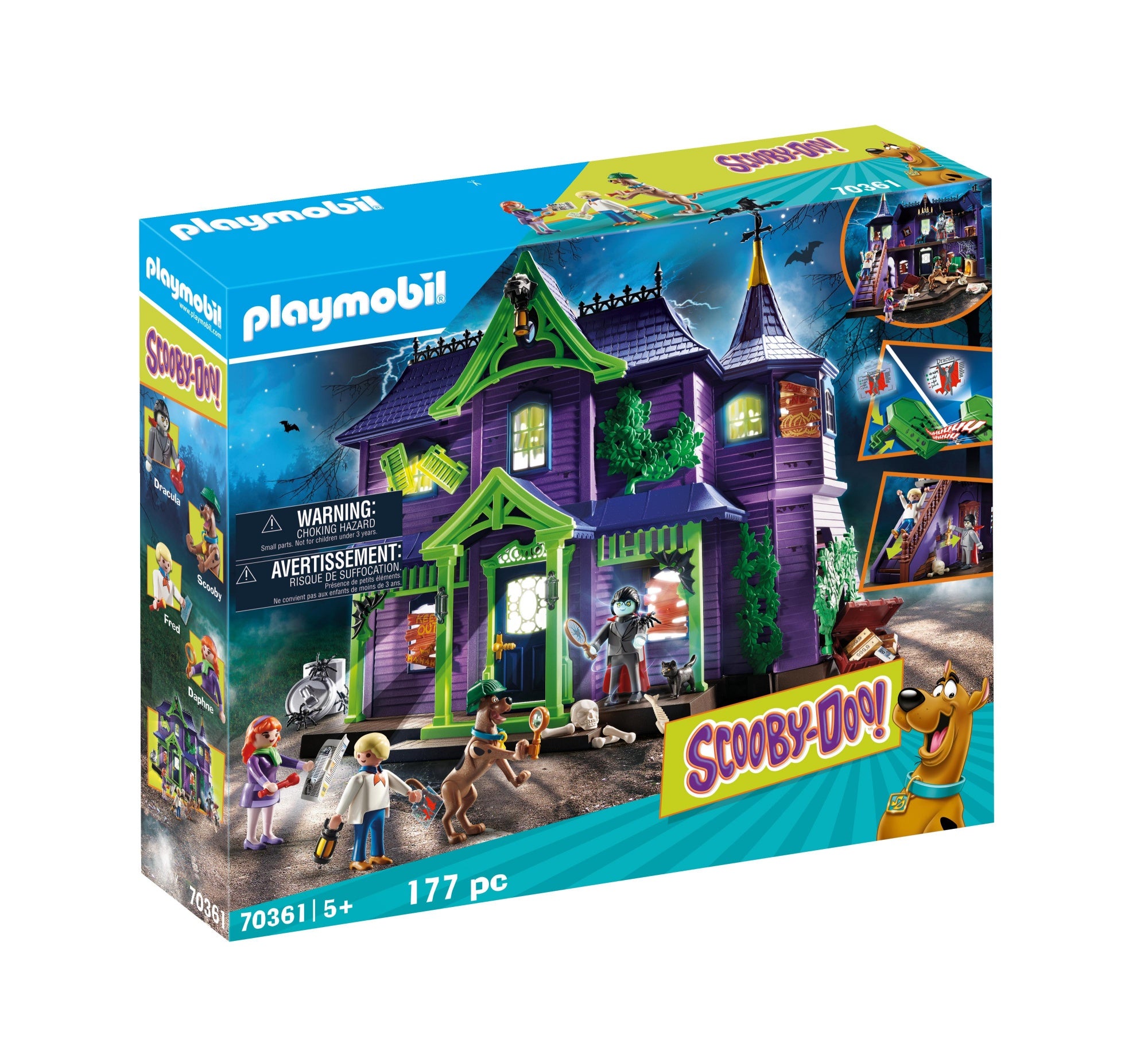 70361 Playmobil Scooby-Doo LA CASA DEL MISTERO