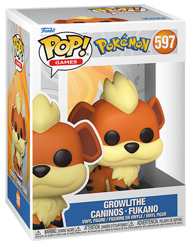 FUNKO POP Pokemon Growlithe 597