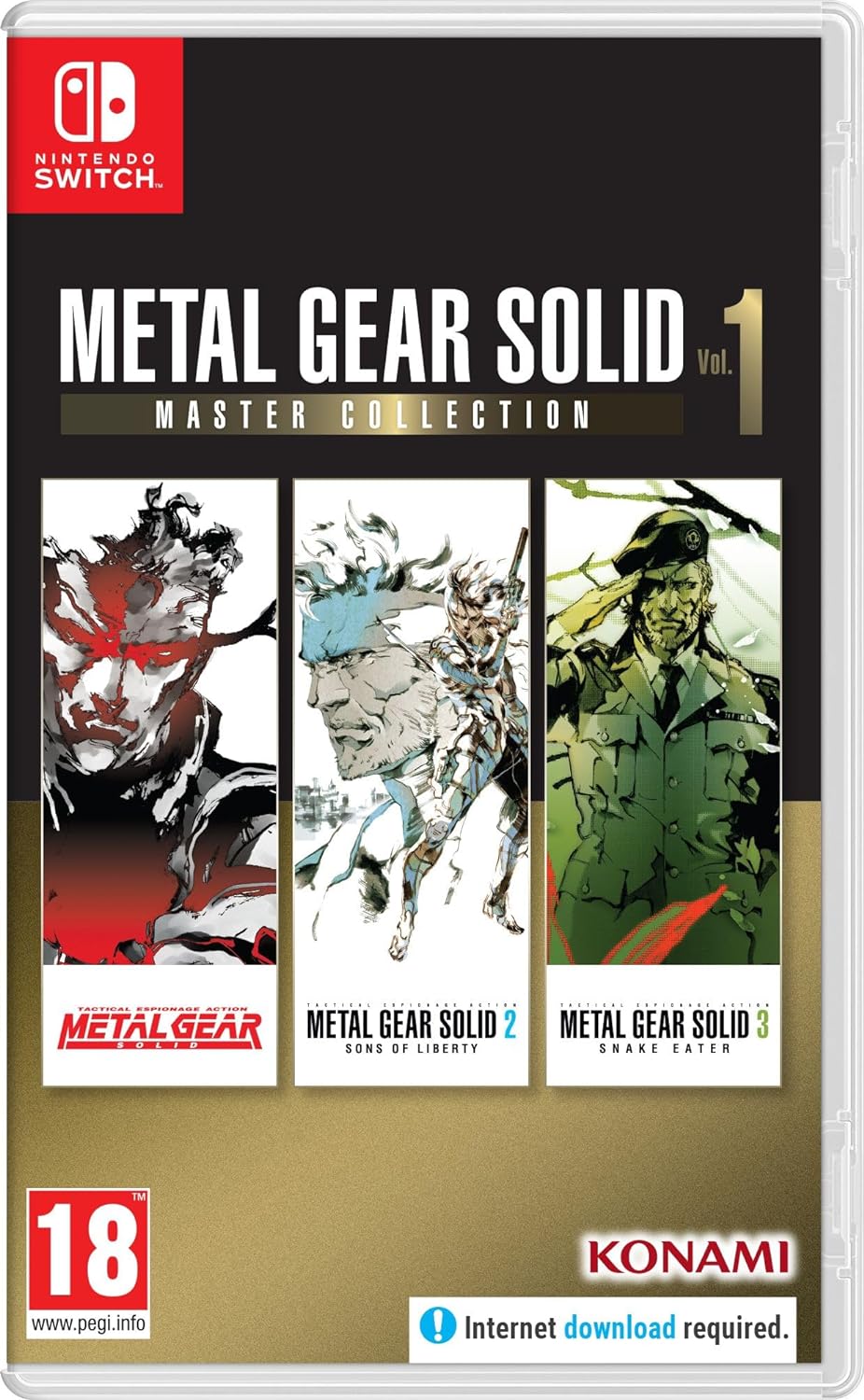 SWITCH METAL GEAR SOLID MASTER COLLECTION VOL. 1