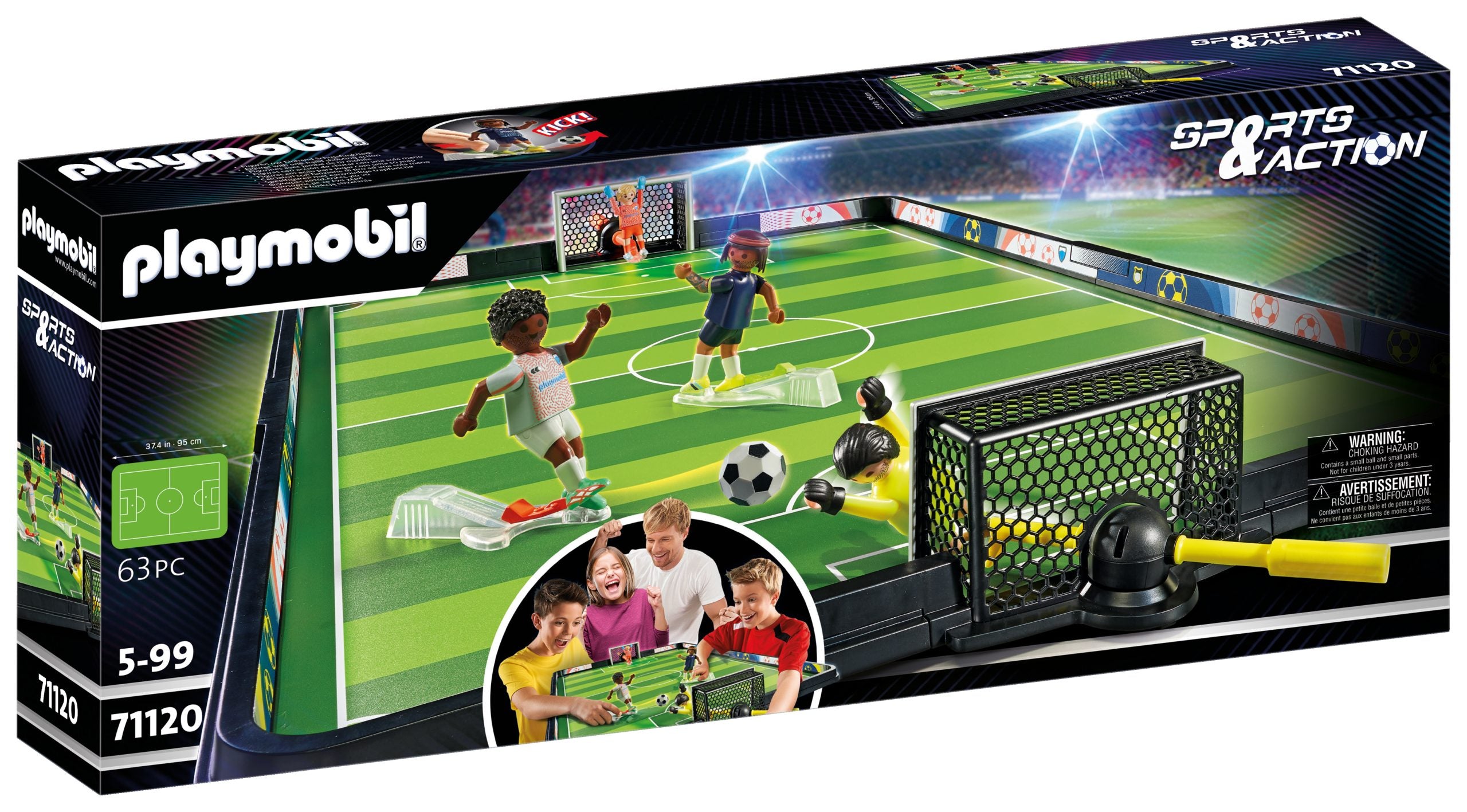 71120 Playmobil Sport GRANDE CAMPO DA CALCIO Esclusivo