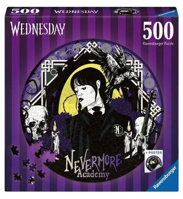 Puzzle 500pz Wednesday Nevermore Academy