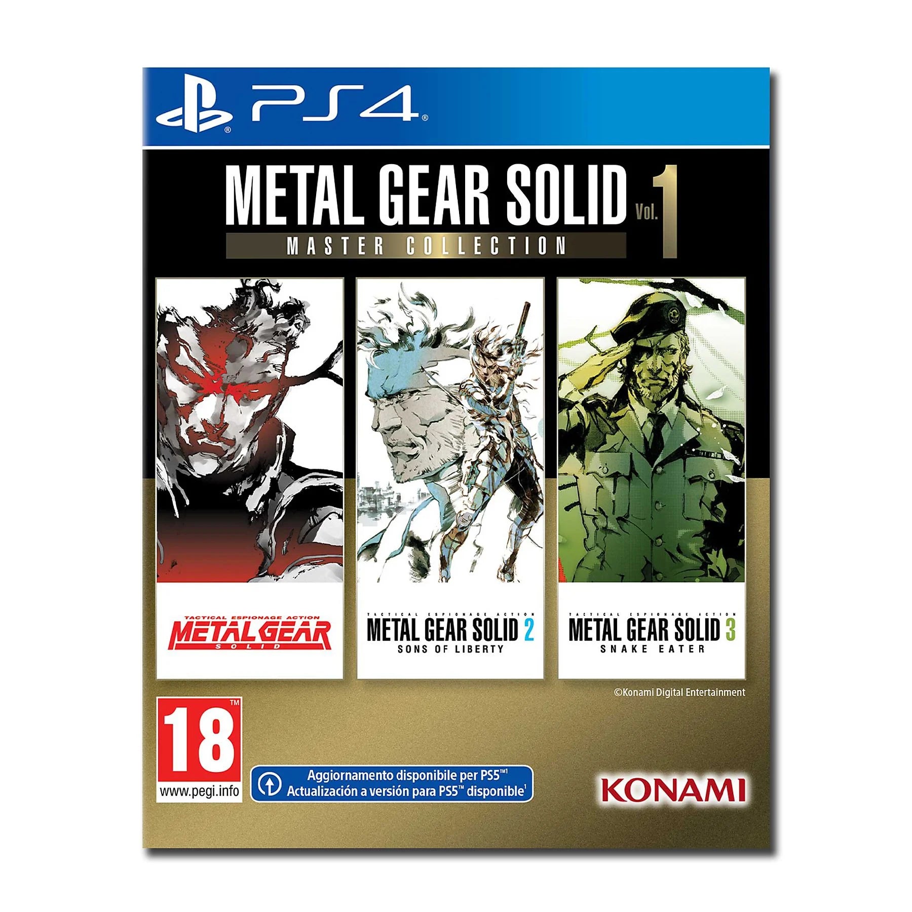 PS4 METAL GEAR SOLID MASTER COLLECTION VOL. 1