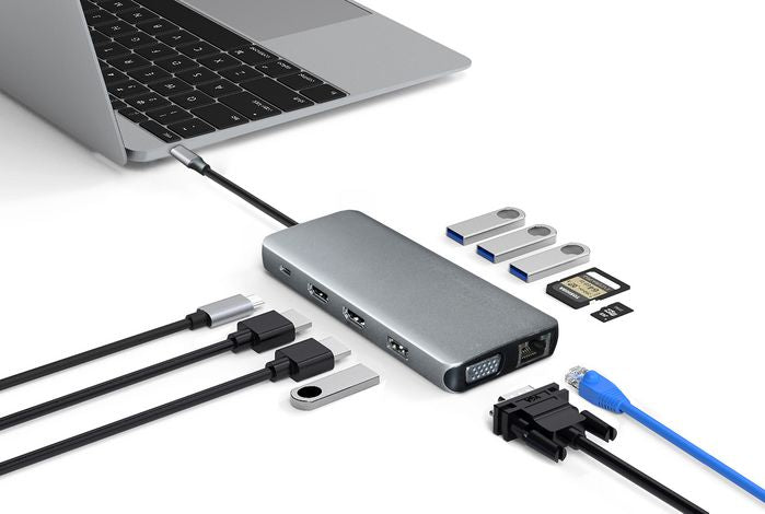 ESTUFF Hub USB-C multiport 12 in 1