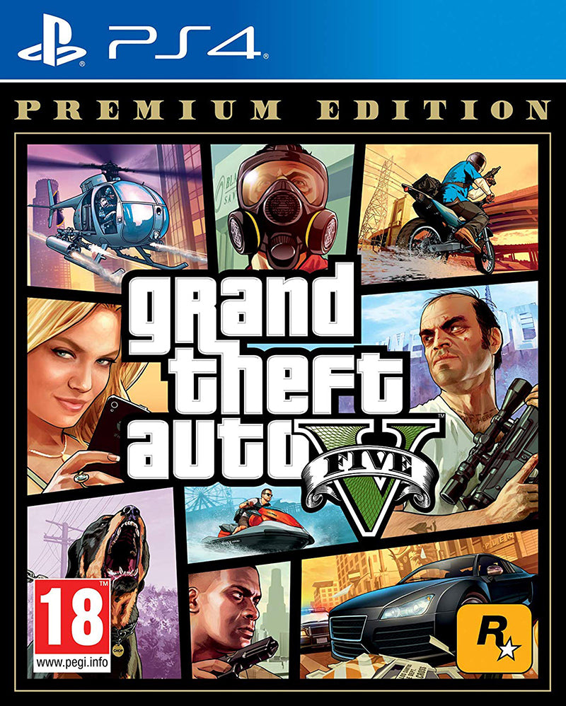 PS4 GTA V : GRAND THEFT AUTO PREMIUM EDITION