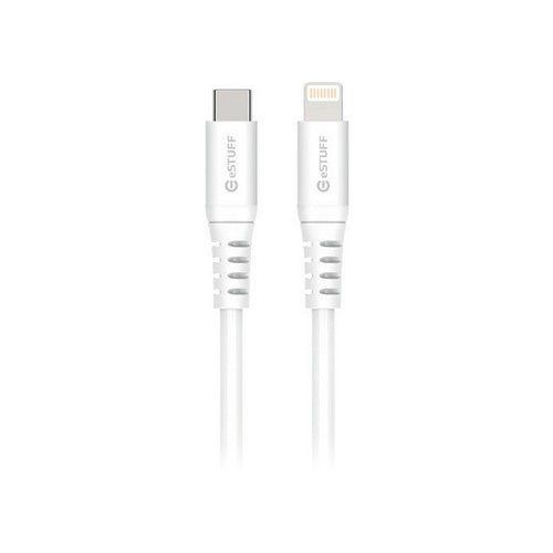 Cable apple eStuff USB-C - Lightning 1m 8pin white ES602101