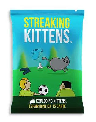 Exploding Kittens Espansione Streaking Kittens