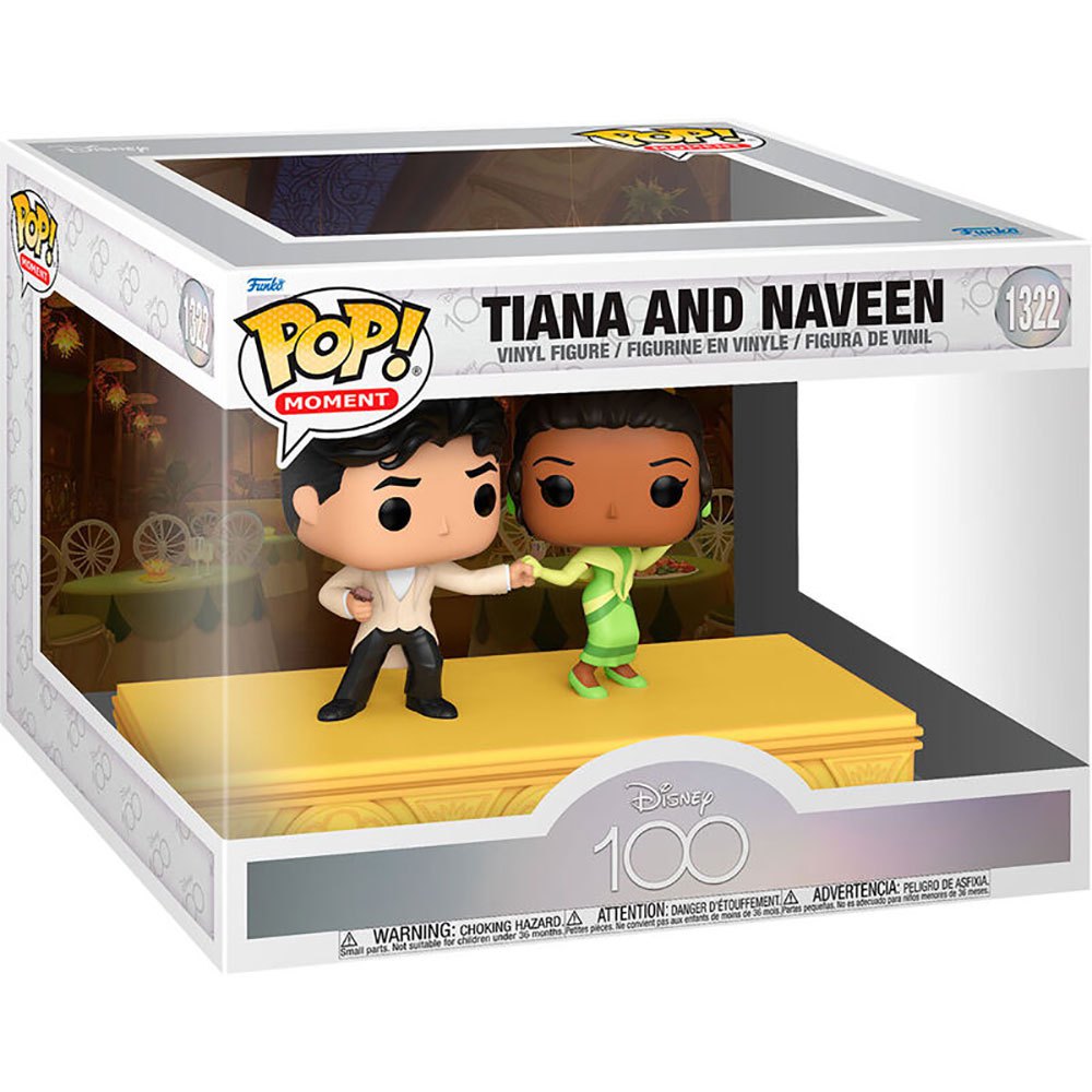 Disney: 100th Anniversary - 1322 Moment 2-Pack Tiana & Naveen 9Cm