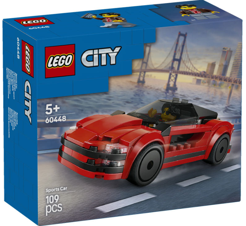 60448 City Great Vehicles Auto Sportiva Rossa