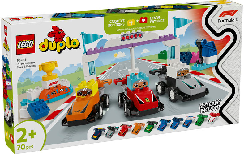 10445 Duplo Town Auto da Corsa e Piloti Team F1