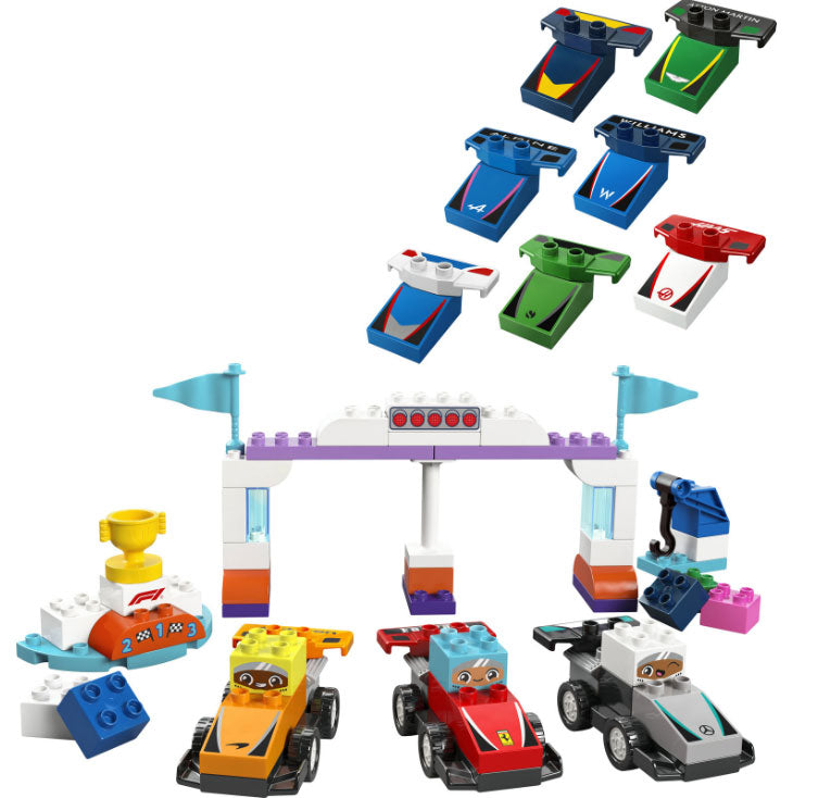 10445 Duplo Town Auto da Corsa e Piloti Team F1