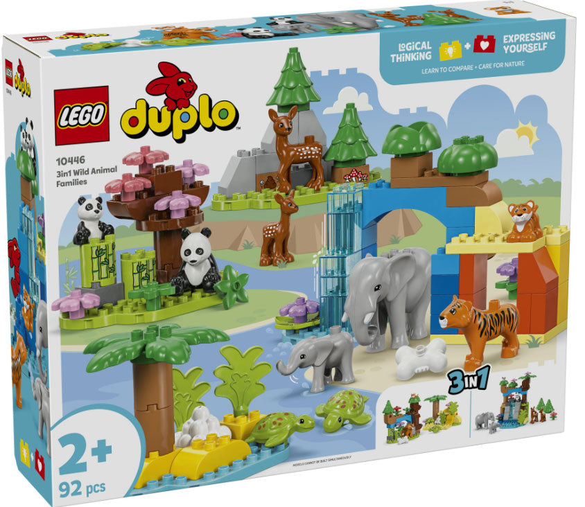 10446 Duplo Town Famiglie di Animali 3 in 1