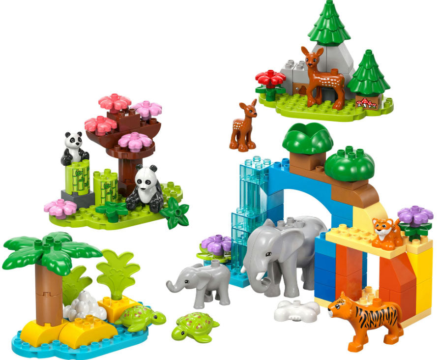 10446 Duplo Town Famiglie di Animali 3 in 1