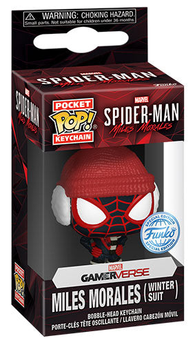 FUNKO KEY Spider-Man Miles Morales Spider-Man Winter Suit