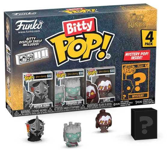 FUNKO BITTY POP 4 Pack Il Signore degli Anelli Witch King