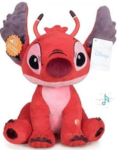 Peluche Sonoro Disney Stitch Leroy 35cm