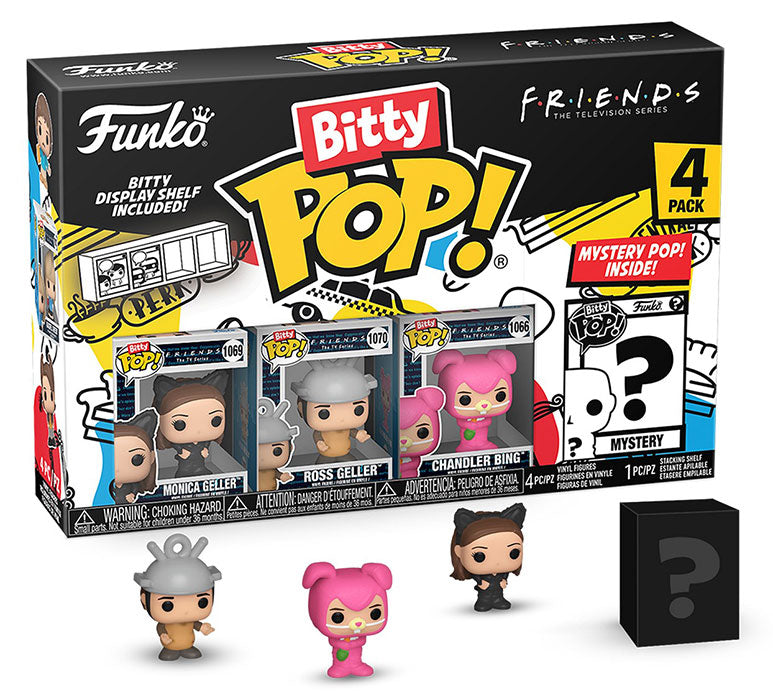 FUNKO BITTY POP 4 Pack Friends Monica as Catwoman