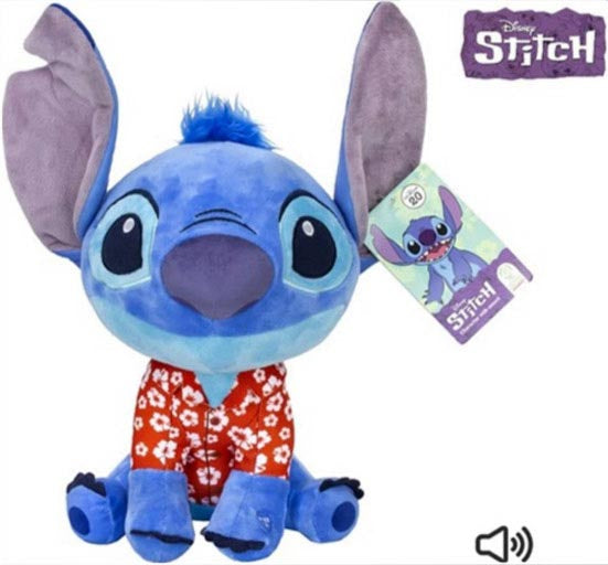 Peluche Sonoro Disney Stitch Lil Bodz 30cm