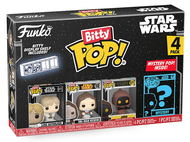 FUNKO BITTY POP 4 Pack Star Wars Luke