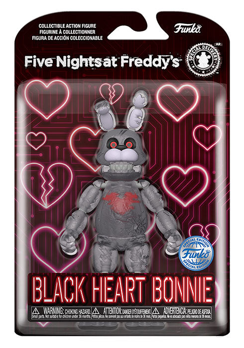 FUNKO FIGURE FNAF Black Heart Bonnie