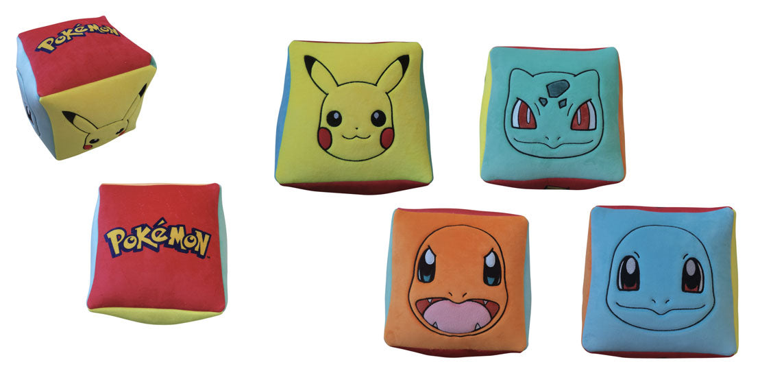 Peluche Cubo Pokemon 25x25cm