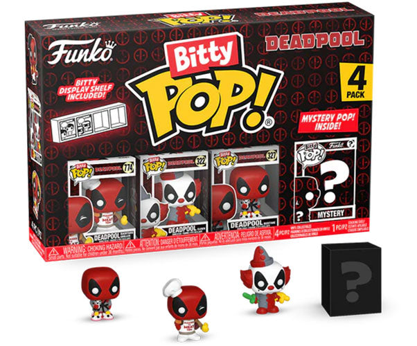 FUNKO BITTY POP 4 Pack Deadpool BBQ Master