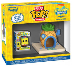 FUNKO BITTY POP Town Spongebob and Pineapple House