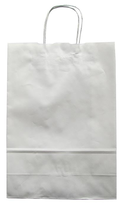 Shopper Bianco Carta Piccolo 26x12x35