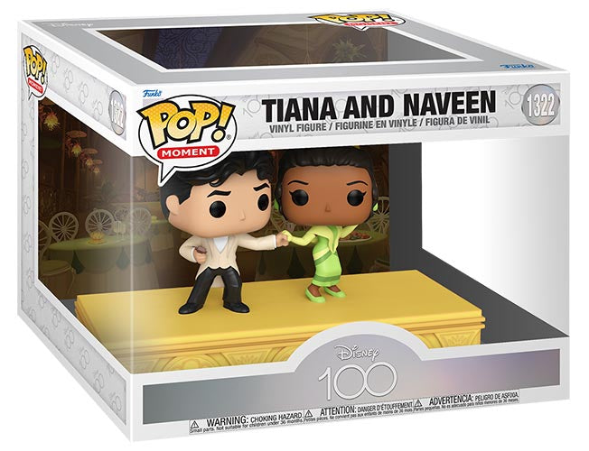 FUNKO MOMENTS Disney 100th Tiana and Naveen 1322