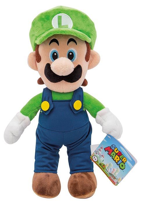 Peluche Super Mario Luigi 30cm