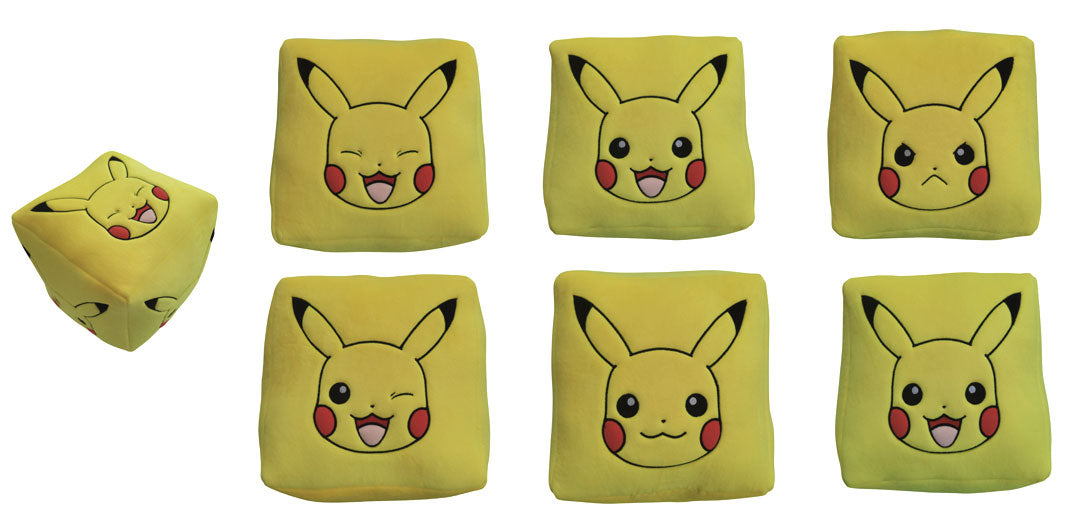 Peluche Cubo Pokemon Pikachu 25x25cm