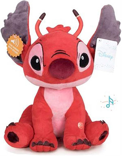 Peluche Sonoro Disney Stitch Leroy 20cm