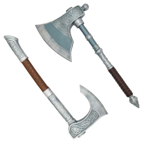 Ascia Doppia Non Affilata Assassin's Creed Varin's Axe V2