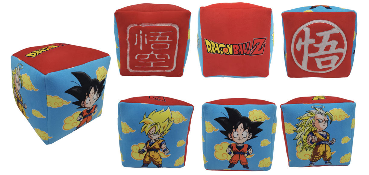 Peluche Cubo Dragon Ball Z Goku 25x25cm