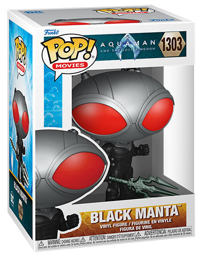 FUNKO POP Aquaman and The Lost Kingdom Black Manta 1303