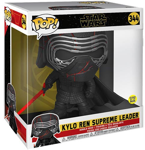 FUNKO BIG 25cm Star Wars The Rise of Skywalker Kylo Ren GLOW