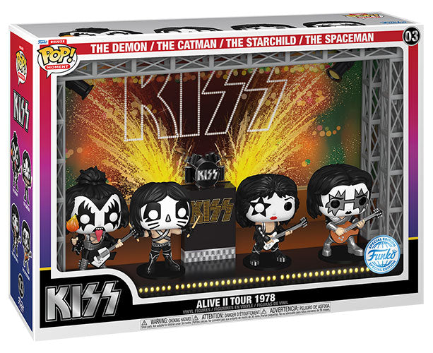 FUNKO MOMENTS Deluxe KISS Alive II Tour 1978 03