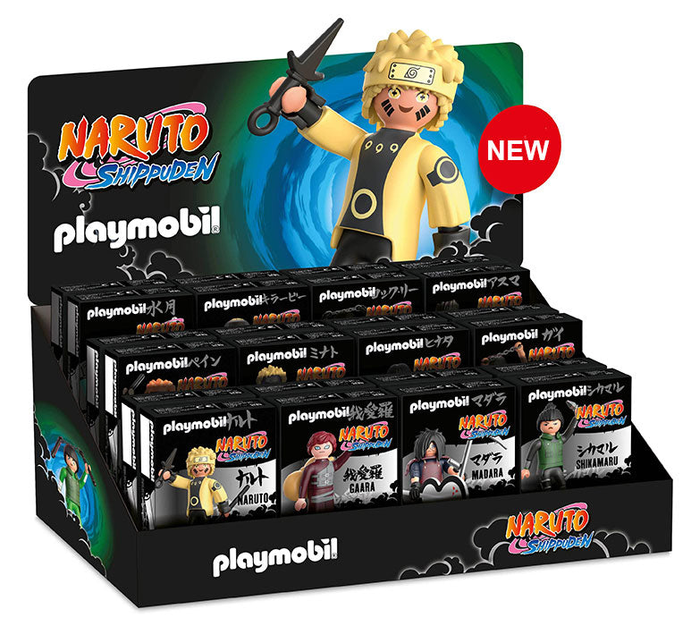 PLAYMOBIL Espositore da Banco Naruto da 24pz