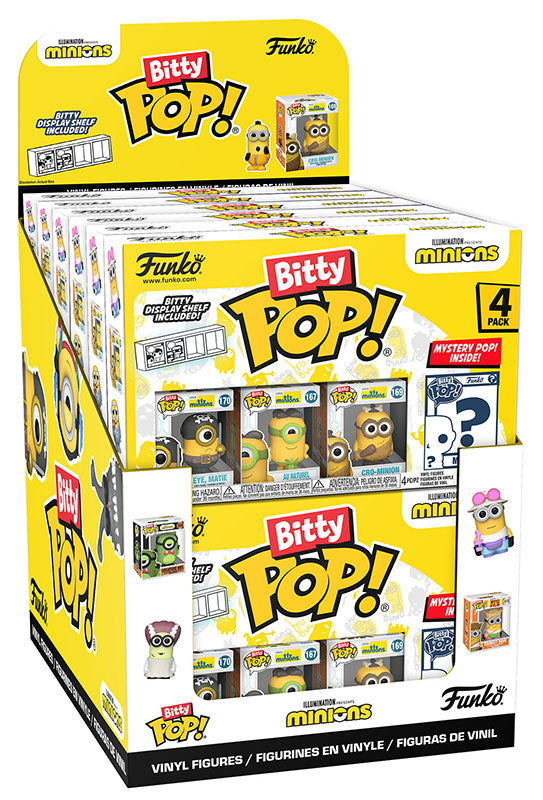 FUNKO BITTY POP 4 Pack Display da 12pz Minions