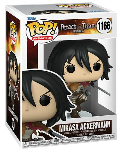 FUNKO POP Attack on Titan Mikasa Ackerman 1166