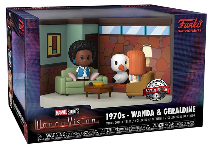 FUNKO MINI MOMENTS WandaVision 1970s Wanda & Geraldine