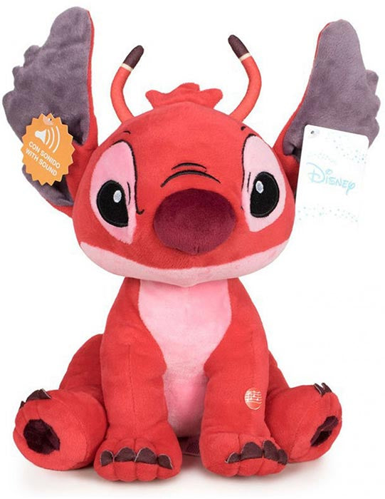 Peluche Sonoro Disney Stitch Leroy 30cm