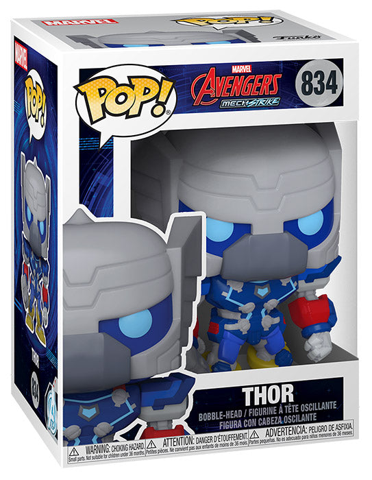 FUNKO POP Avengers Mech Strike Thor Bobble 834