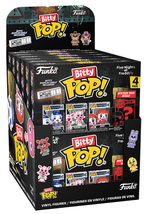 FUNKO BITTY POP 4 Pack Display da 12pz FNAF