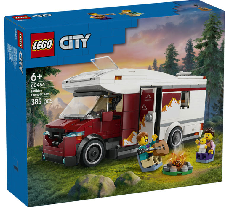 60454 City Great Vehicles Camper Van Vacanze d'Avventura