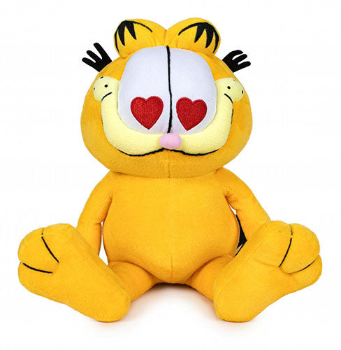 Peluche Garfield Seduto Emoji Cuore 28cm