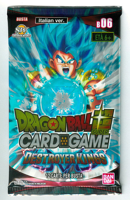 Dragon Ball Super Card Destroyer Kings Set B06 1 Busta