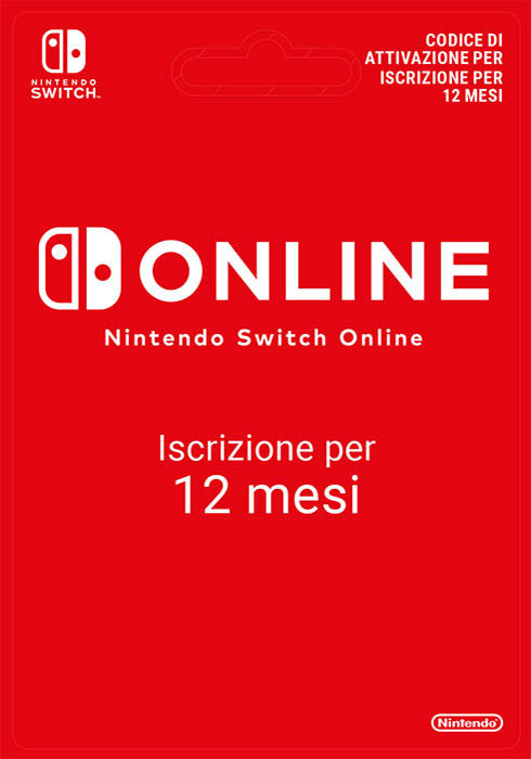 Abbonamento 12 mesi Switch Online