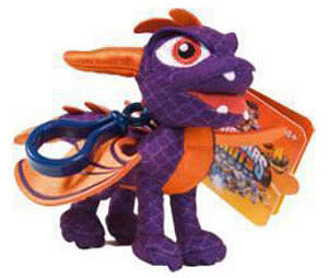 Peluche a Clip Skylanders Spyro 15cm